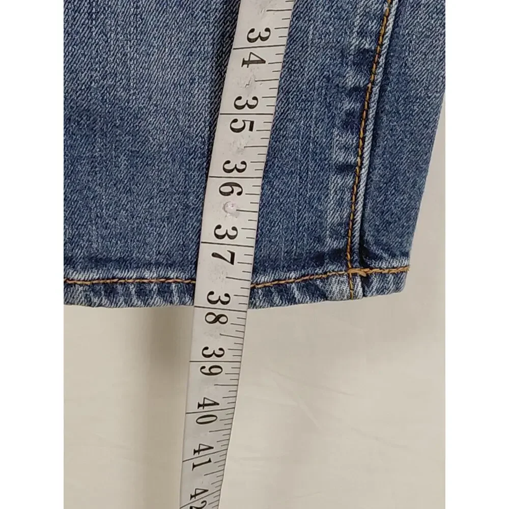 American Eagle Blue Denim Skinny Casual Jeans Women Size 4